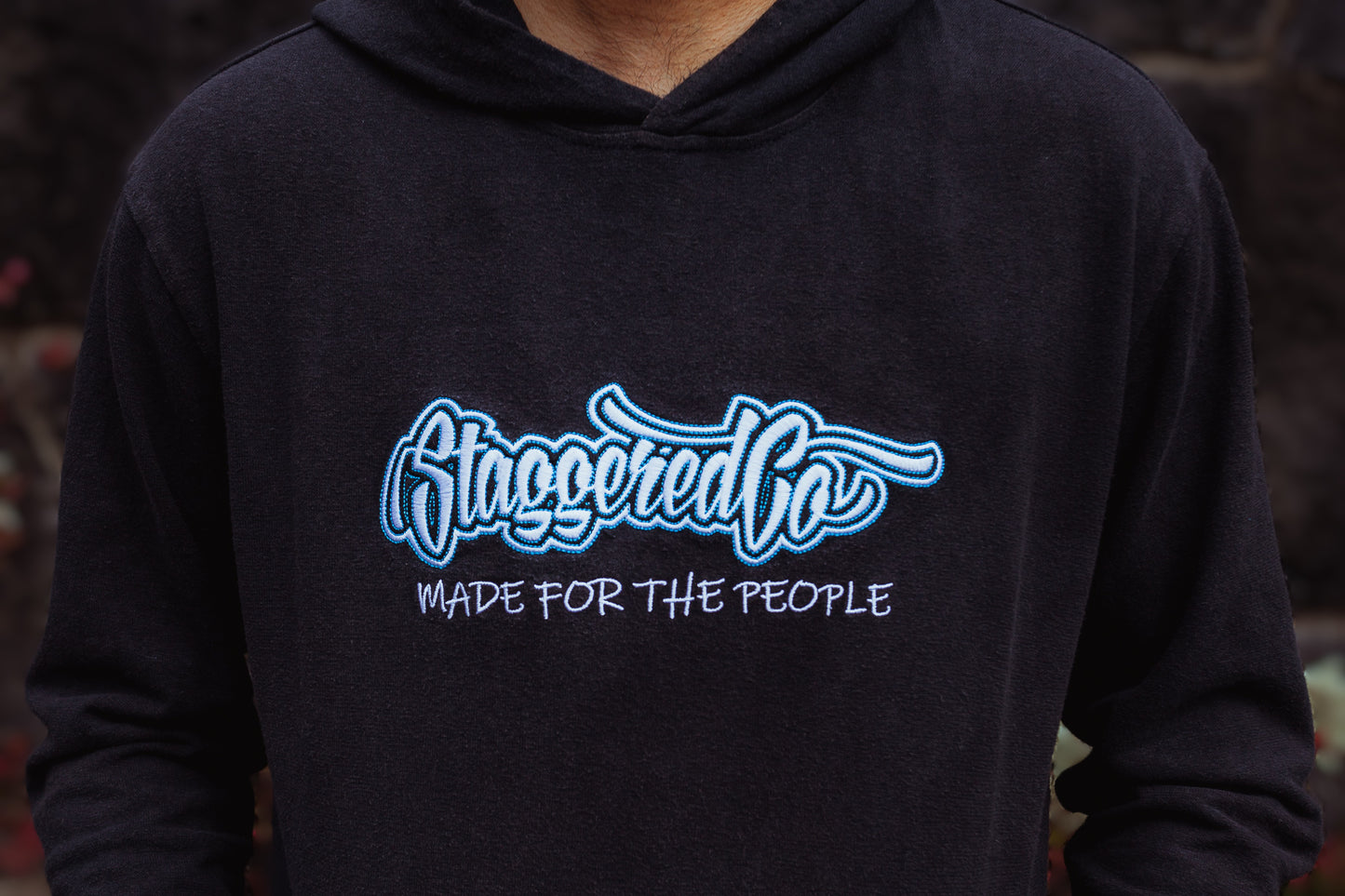 Black 'You matter' Hemp & Organic Cotton Hoodie