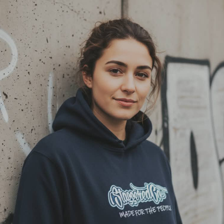 Black 'You matter' Hemp & Organic Cotton Hoodie