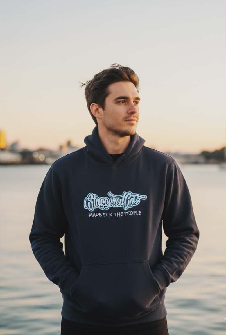 Black 'You matter' Hemp & Organic Cotton Hoodie