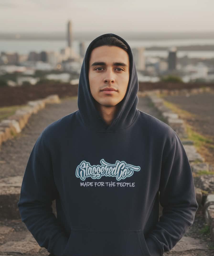 Black 'You matter' Hemp & Organic Cotton Hoodie