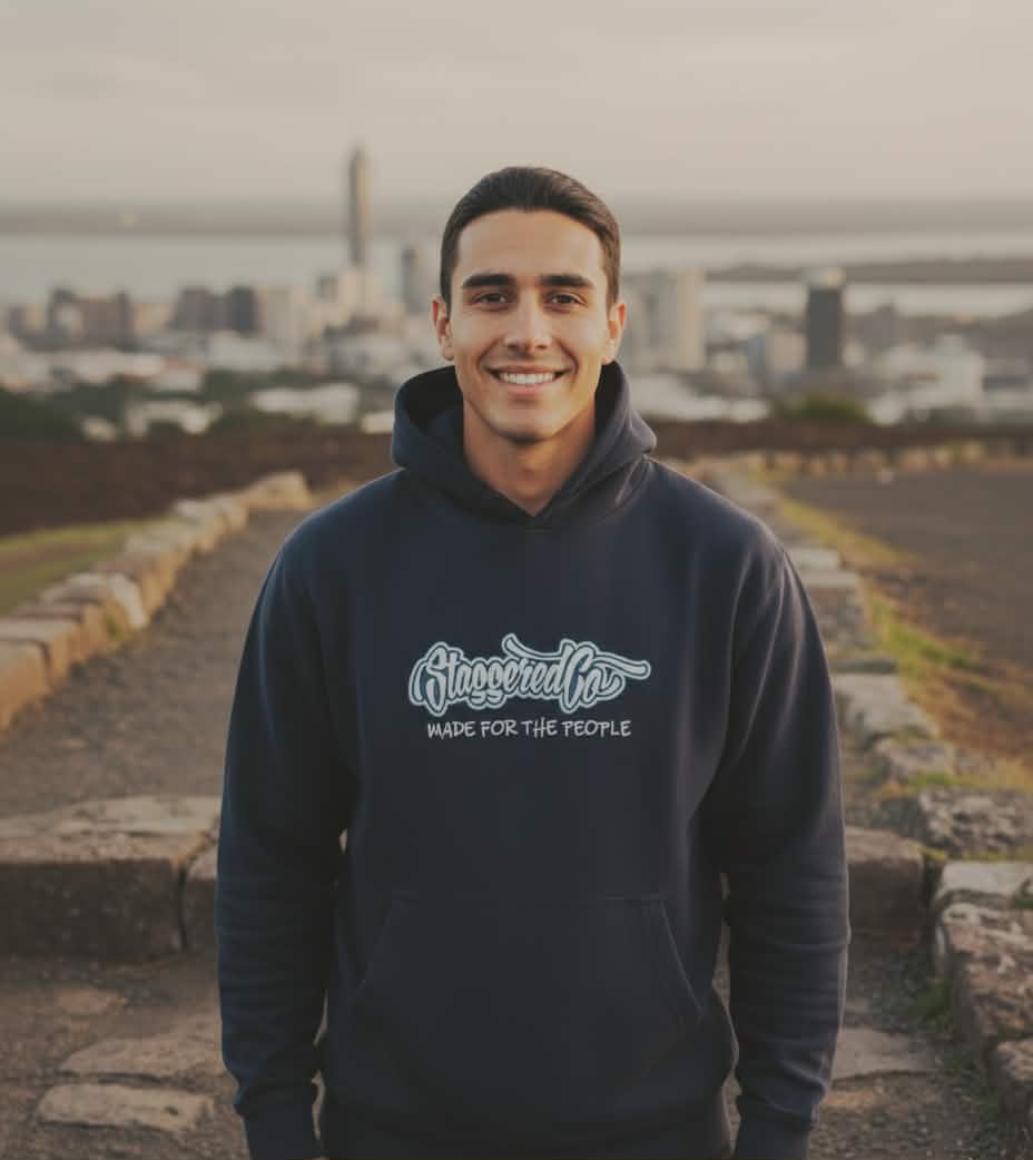 Black 'You matter' Hemp & Organic Cotton Hoodie